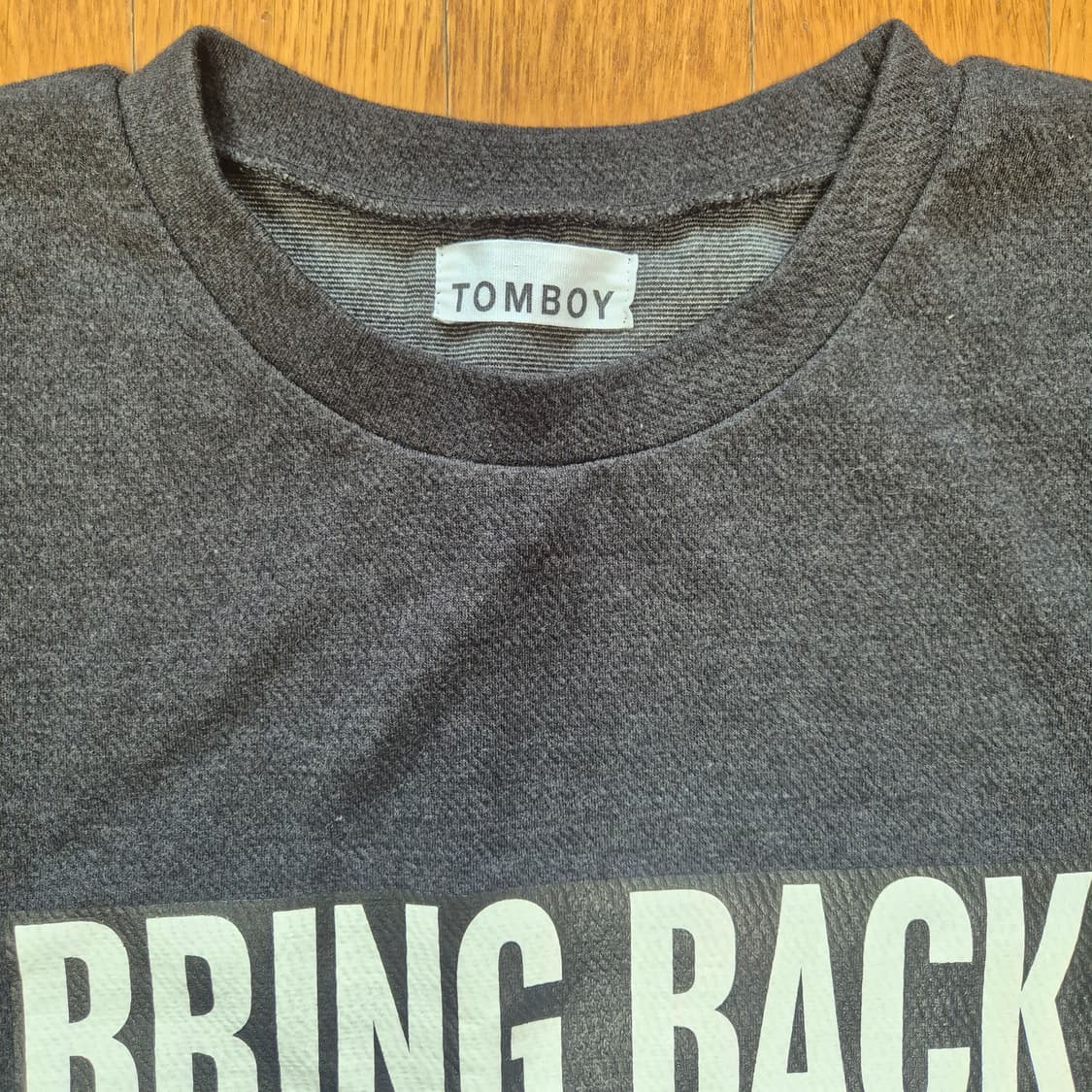 [F]톰보이 오버핏 티셔즈 상품이미지2