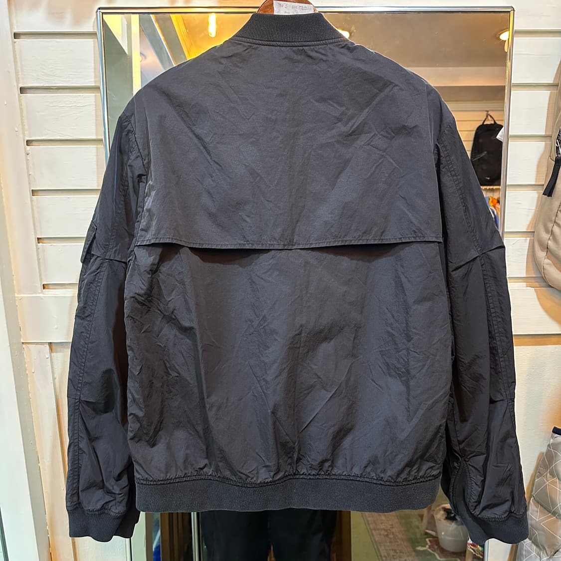 아워레가시 15ss 블랙 웨이브 패치 포켓 봄버 자켓 (50) 상품이미지2