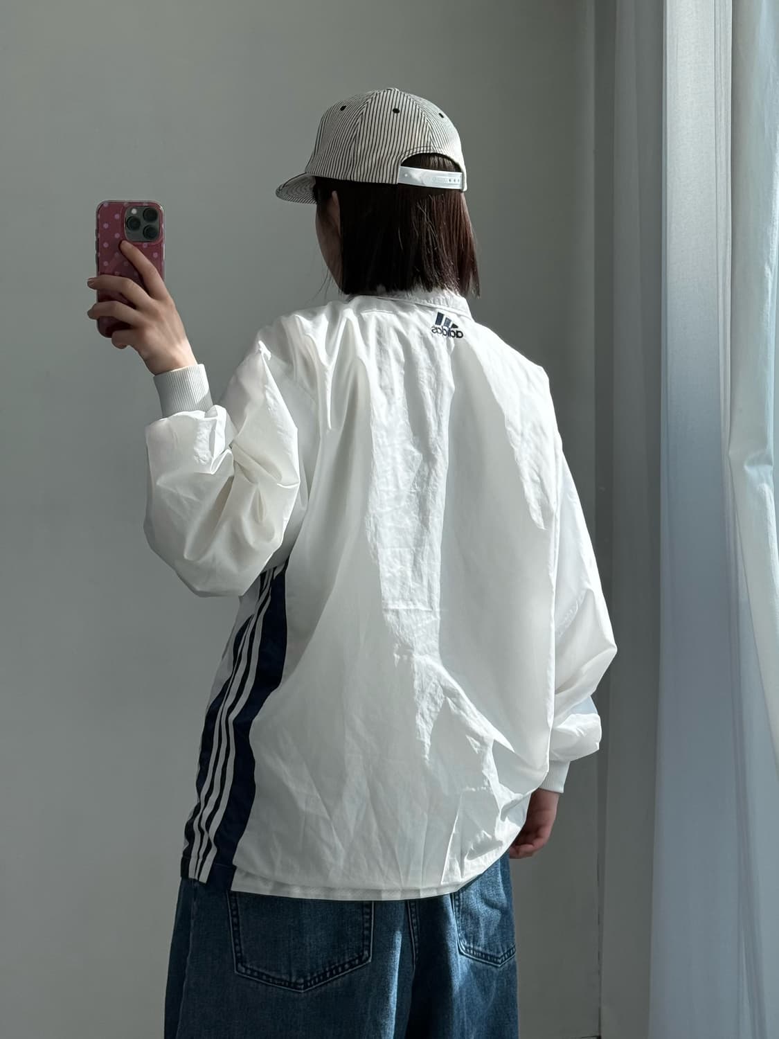 아디다스 일본 올드스쿨 바람막이 상품이미지4