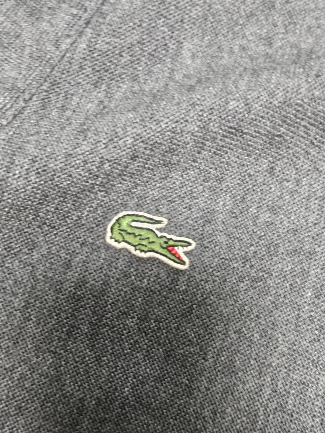 (하자O) 라코스테 울100 니트 가디건 XL 상품이미지3