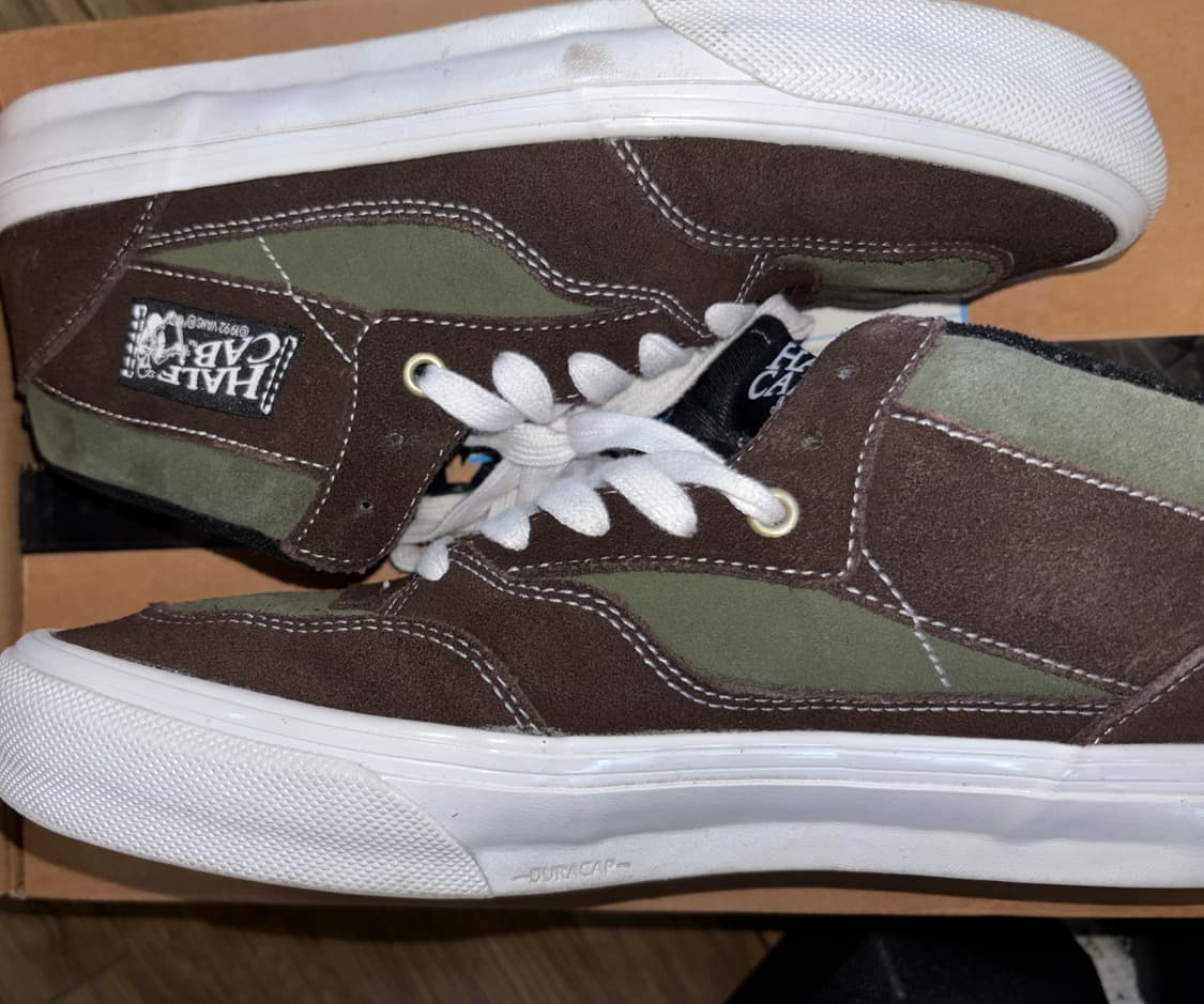 반스 스케이트 하프 캡 '92 VCU 다크 브라운 화이트 (280) 상품이미지1