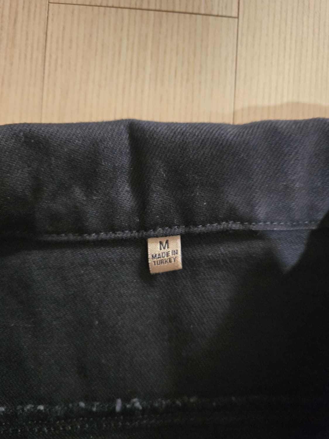 코르테이즈 데님 자켓 트리플블랙 M 상품이미지5