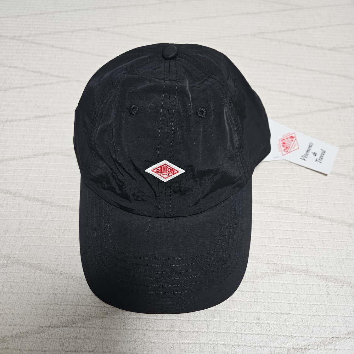 단톤 나일론 볼캡 블랙 상품이미지3