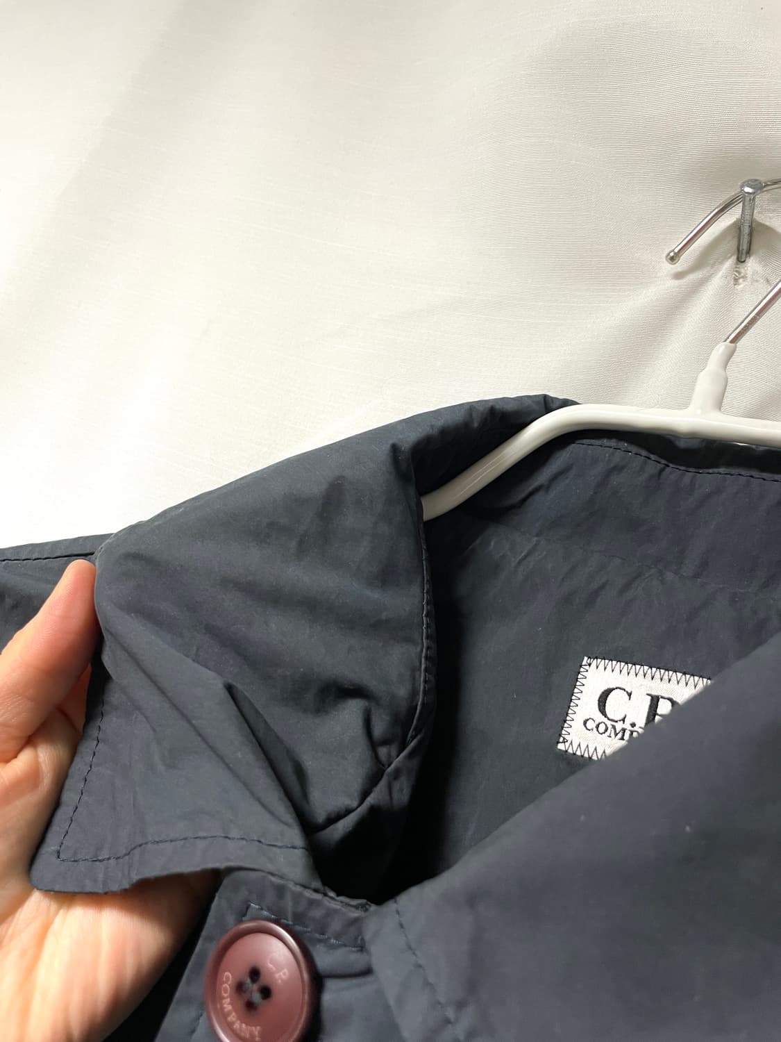 CP컴퍼니 씨피컴퍼니 정품 바스락 폴리 나일론 맥코트 싱글코트 100 상품이미지8