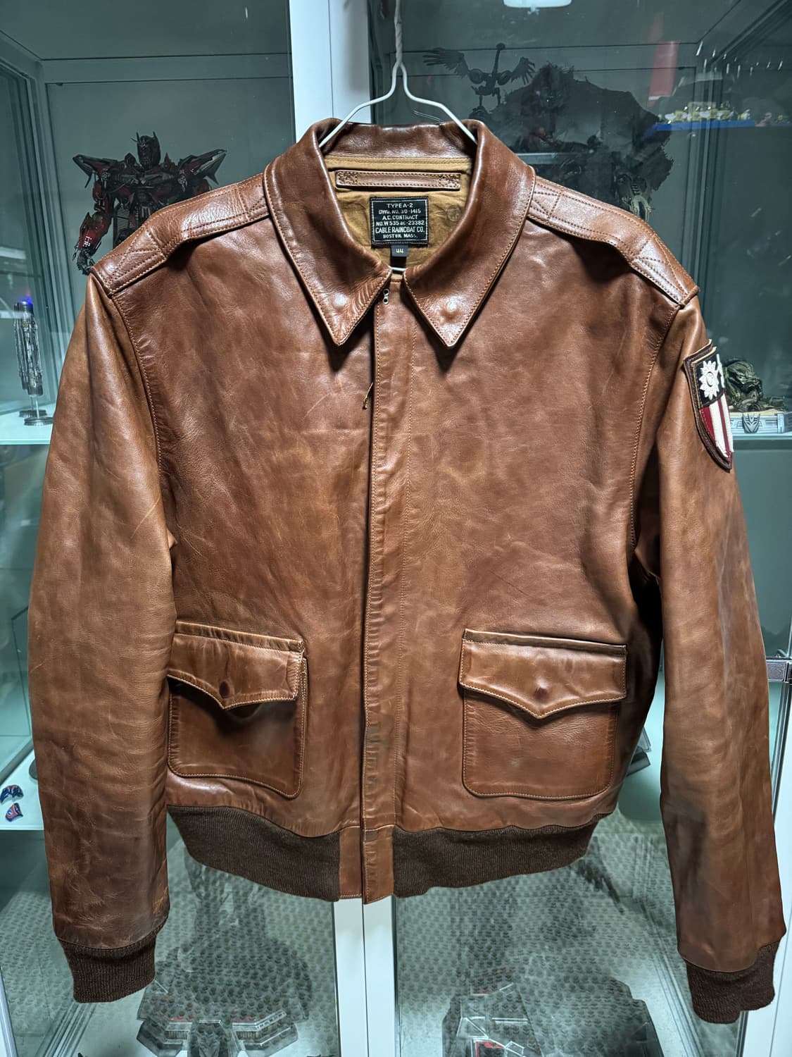 이스트맨레더 A2자켓 44size 상품이미지1