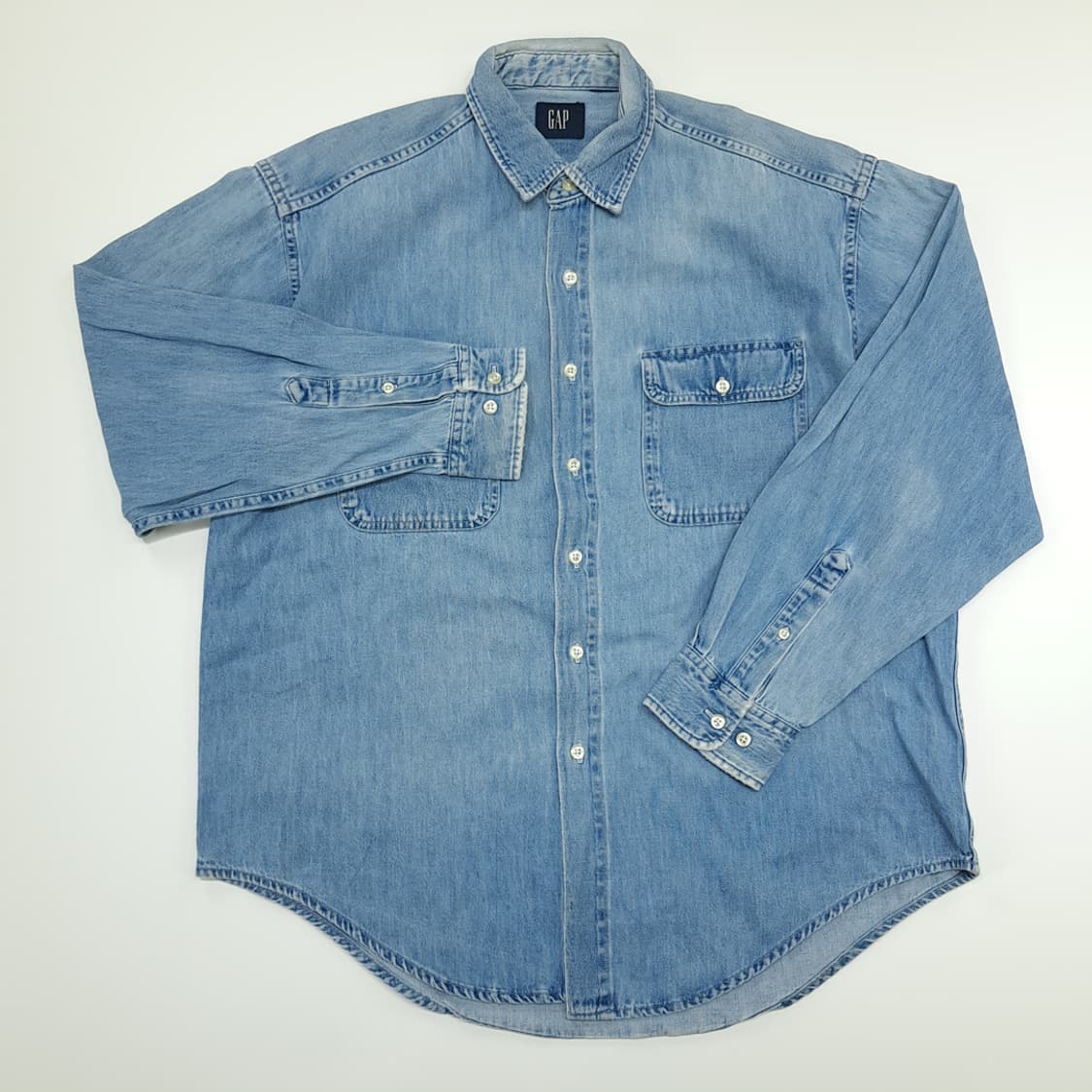 CN776 XL GAP 갭 데님 긴팔 셔츠 상품이미지2