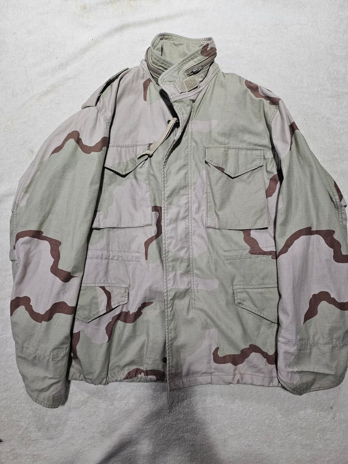 90s 미군오리지날 사막삼색 M65 필드자켓 셋 상품이미지1