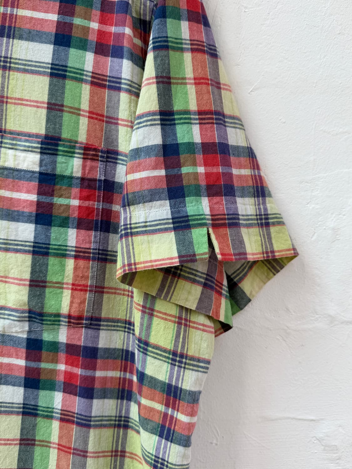 Polo by Ralph Lauren 90s 마드라스 오픈 칼라셔츠 XL 상품이미지4