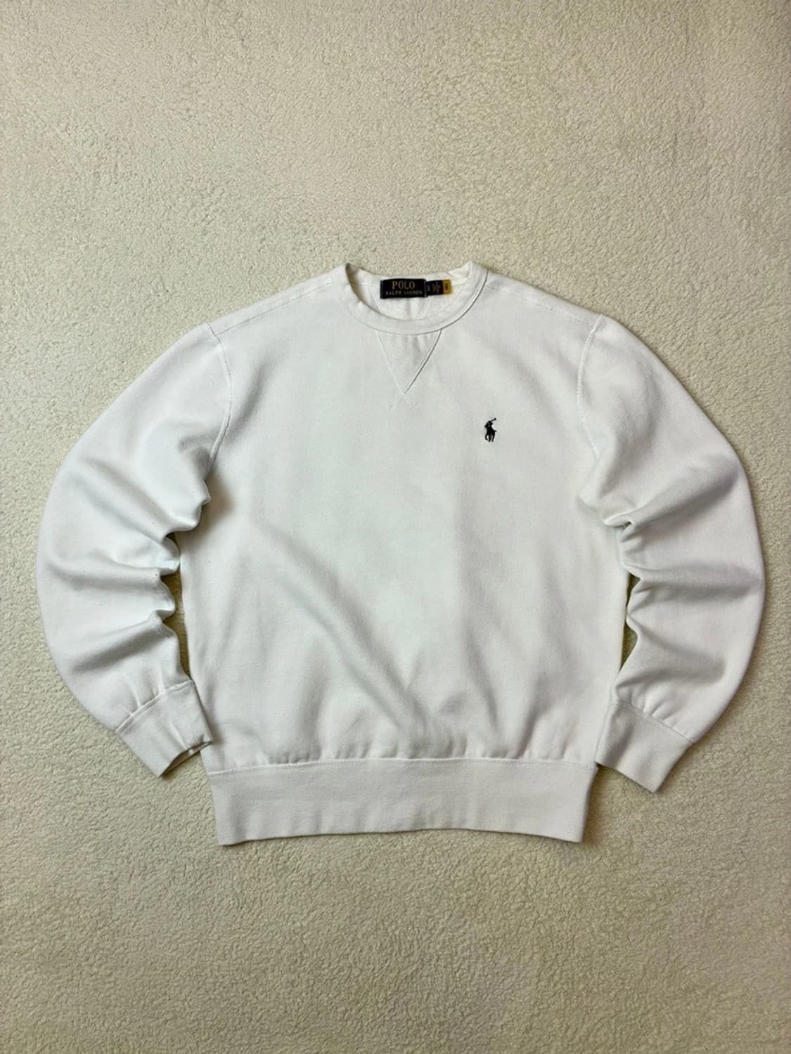 폴로 랄프로렌 로고 큐알 맨투맨 PN5862 상품이미지1