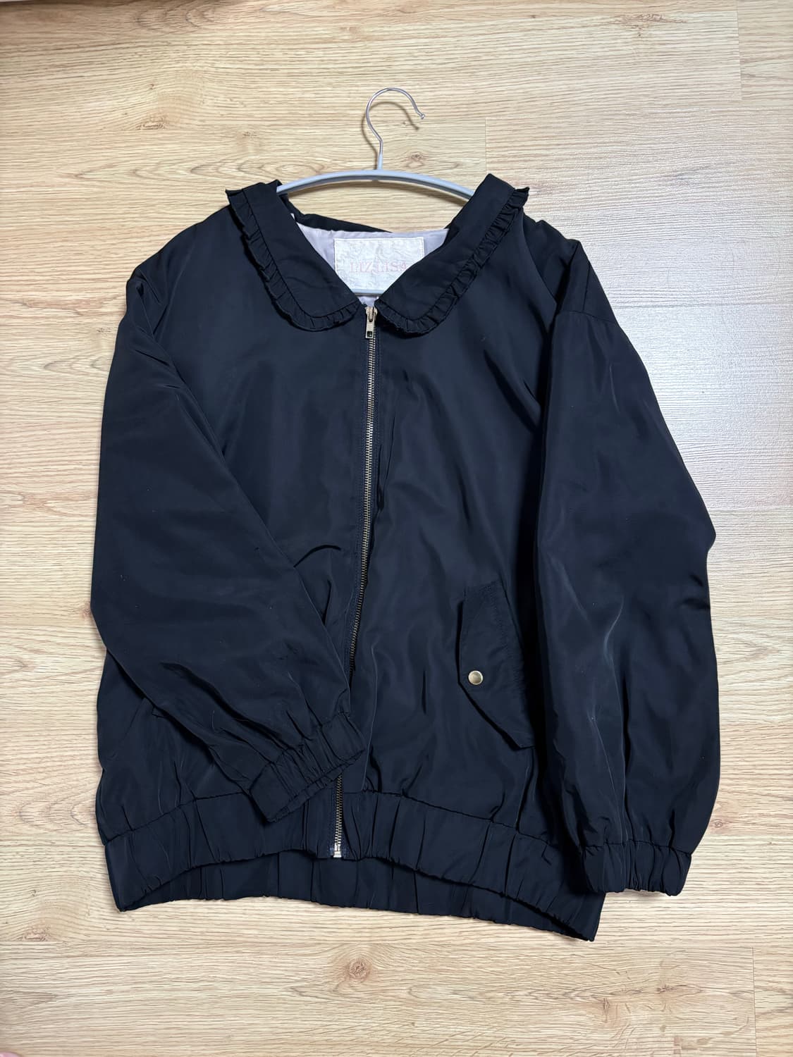 리즈리사 아우터 프릴 리본 스터드 포인트 상품이미지1