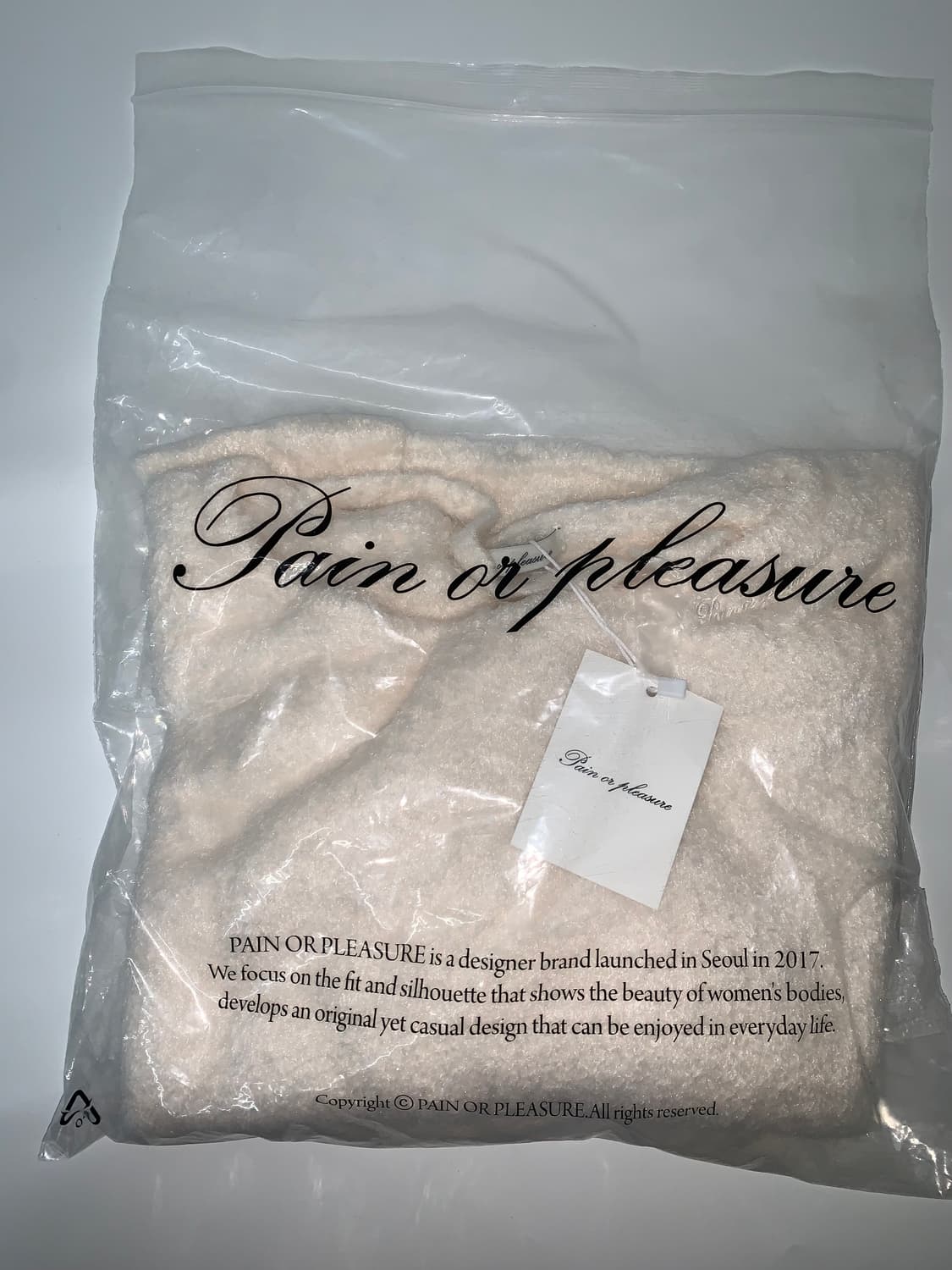 RUBY HOOK OVER KNIT ivory 상품이미지7