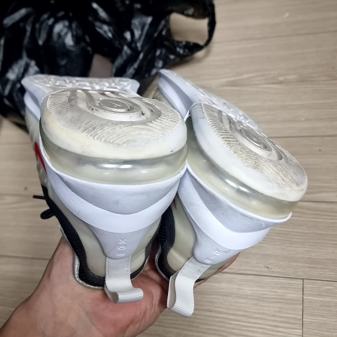 나이키 에어맥스 검정 운동화(280) 상품이미지6