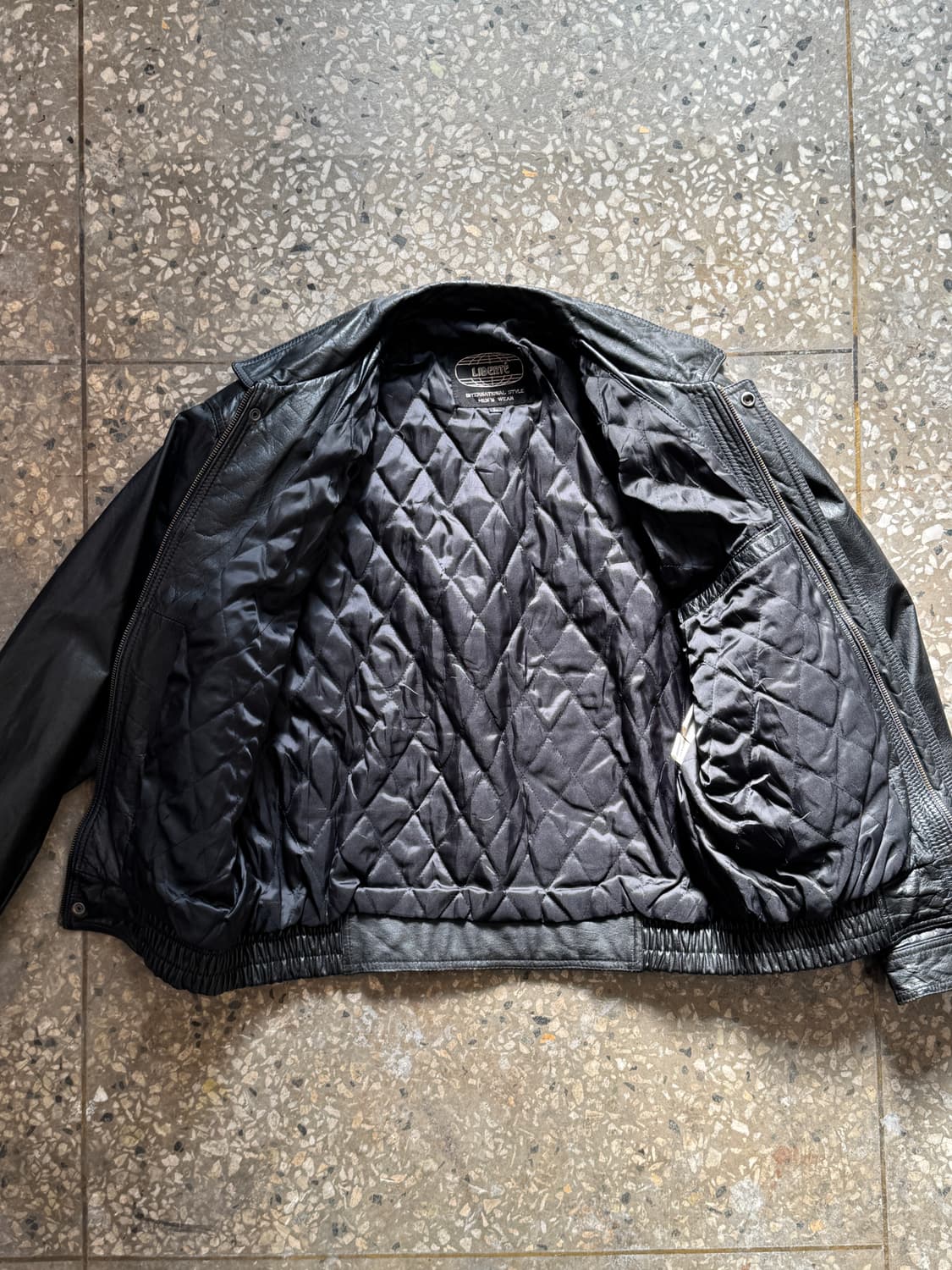 빈티지 카우하이드 봄버자켓(O57) 상품이미지4