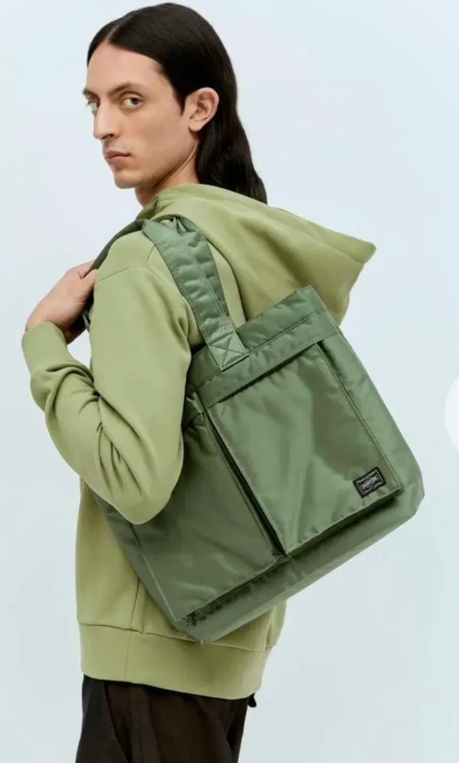 요시다포터 탱커 토트백 세이지그린 새제품 판매 상품이미지3