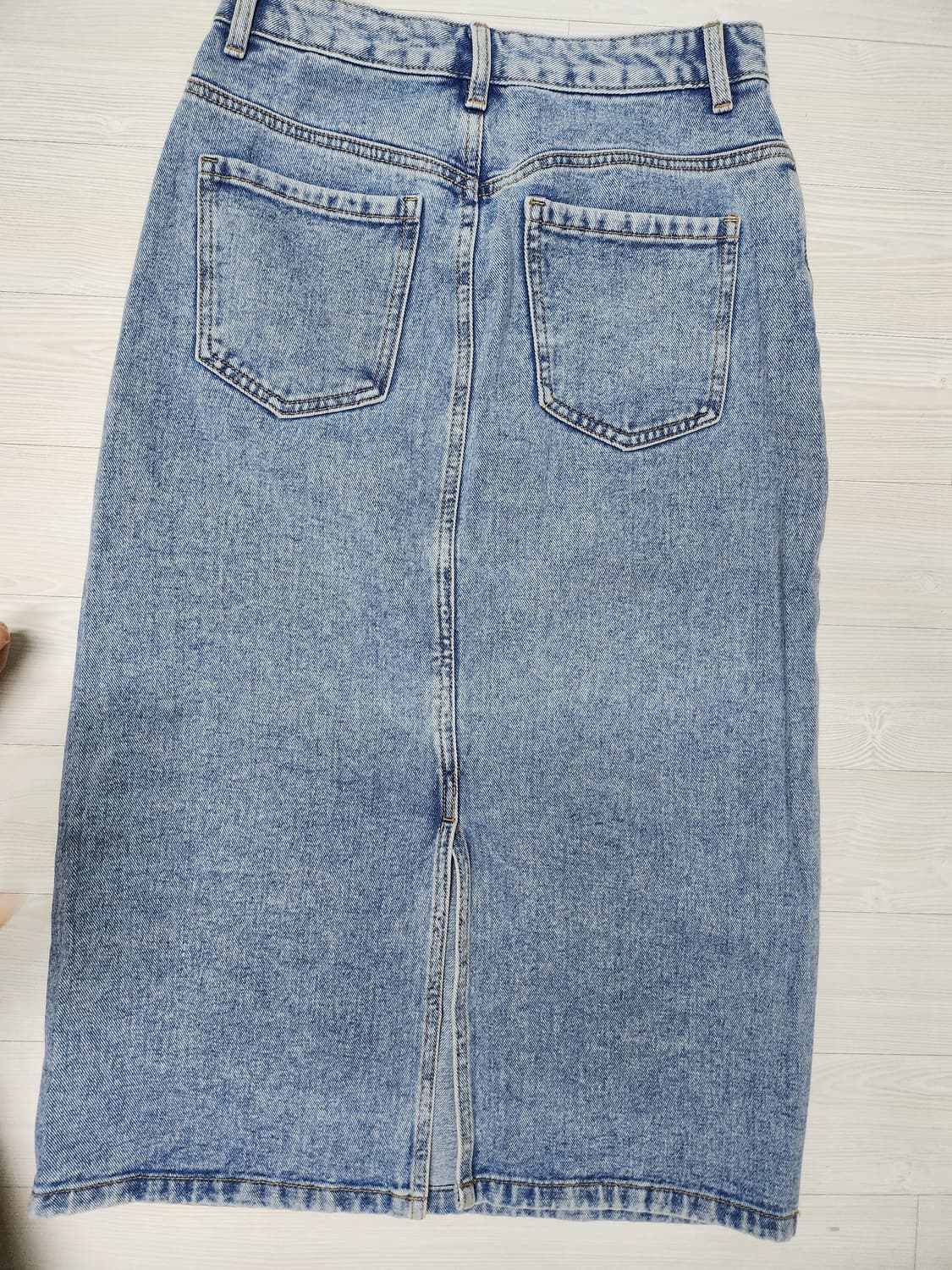 스파오 데님 롱스커트 상품이미지3