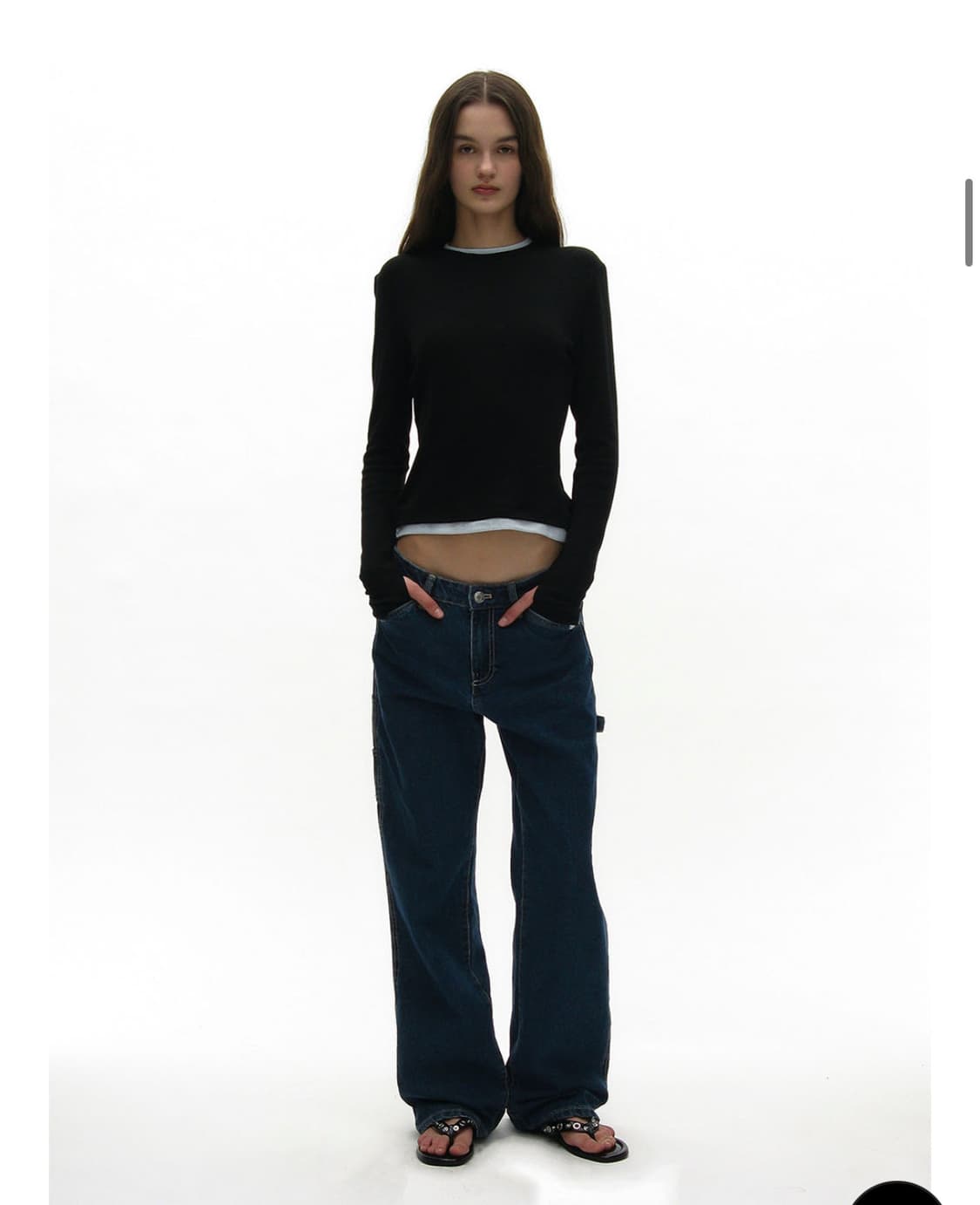 파르티멘토우먼 더블레이어드 롱슬리브 상품이미지1