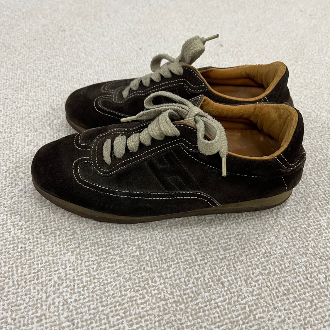 36 고급 스웨이드 레더 스니커즈 신발 0122M2 상품이미지2