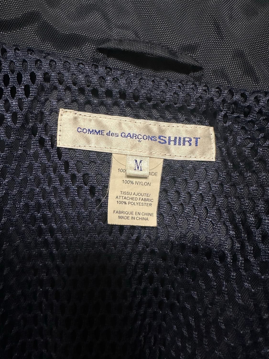 comme des grcons nylon m65 jacket M 상품이미지9