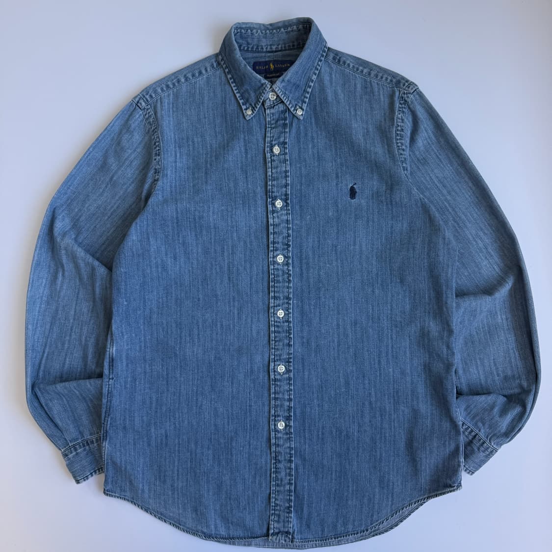 Polo 폴로 랄프로렌 신형 데님 샴브레이 셔츠 상품이미지2