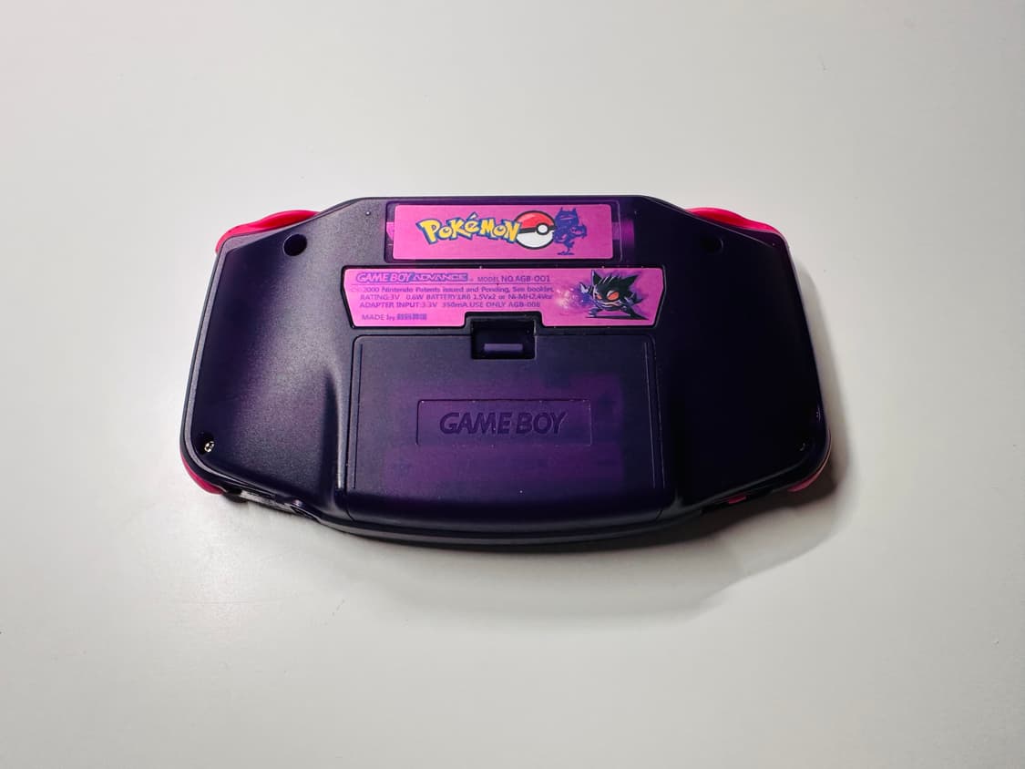 닌텐도 GBA 게임보이 어드밴스 포켓몬 팬텀 백라이트 에디션 판매 상품이미지4