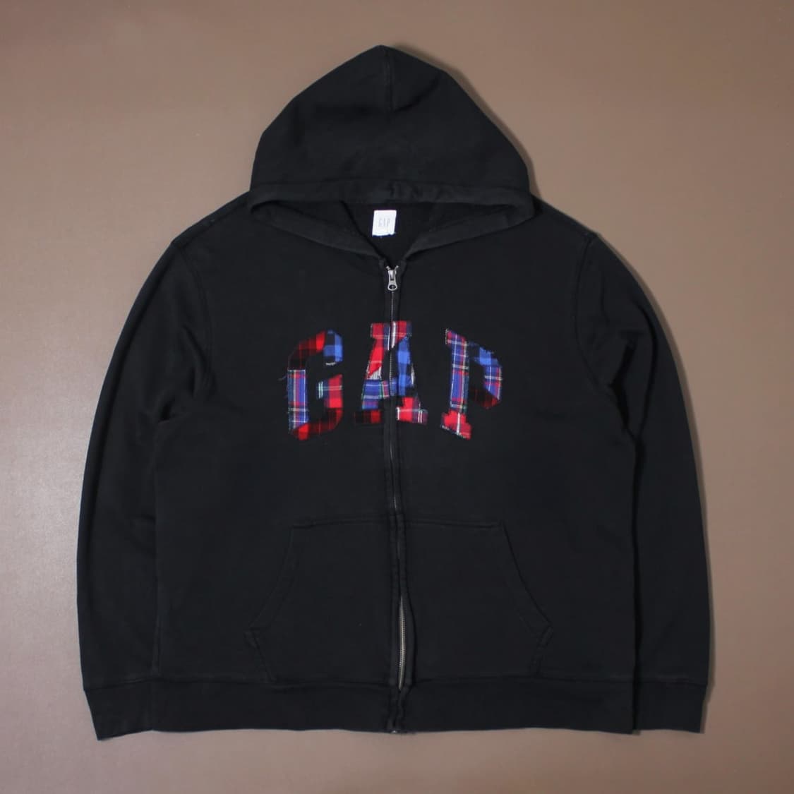 Gap 갭 성조기 블랙 후드집업 상품이미지1