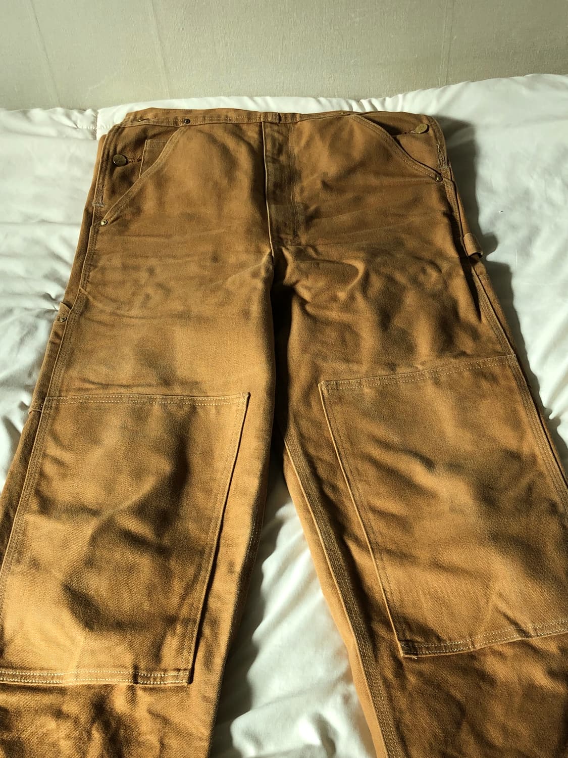 칼하트 오버롤 32x30 R01-BRN 브라운 상품이미지5