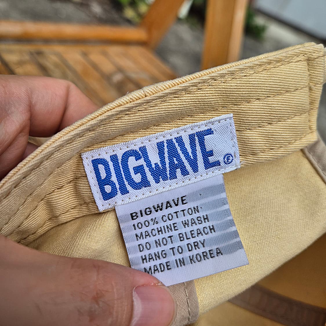 BIGWAVE 빅웨이브 자수 볼캡 상품이미지3