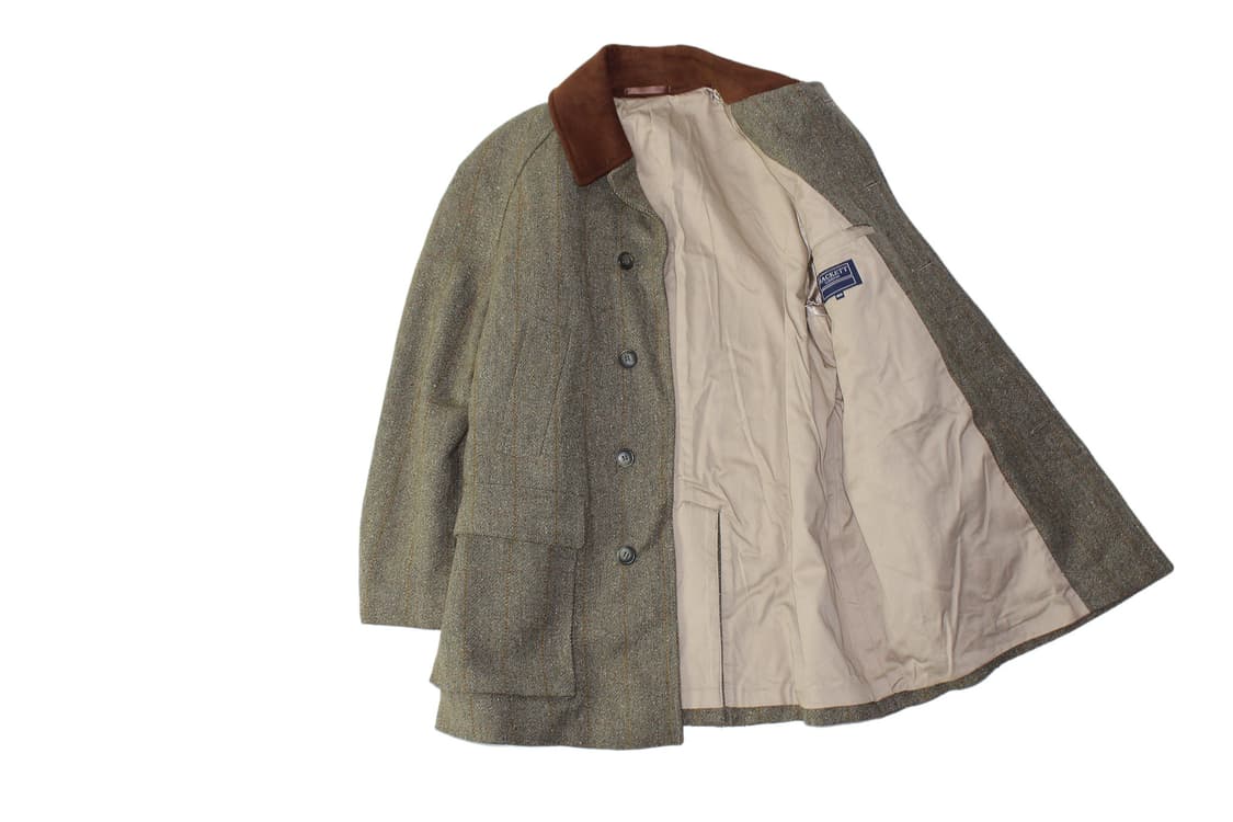 HACKETT LONDON 해켓 헤링본 코트 상품이미지1