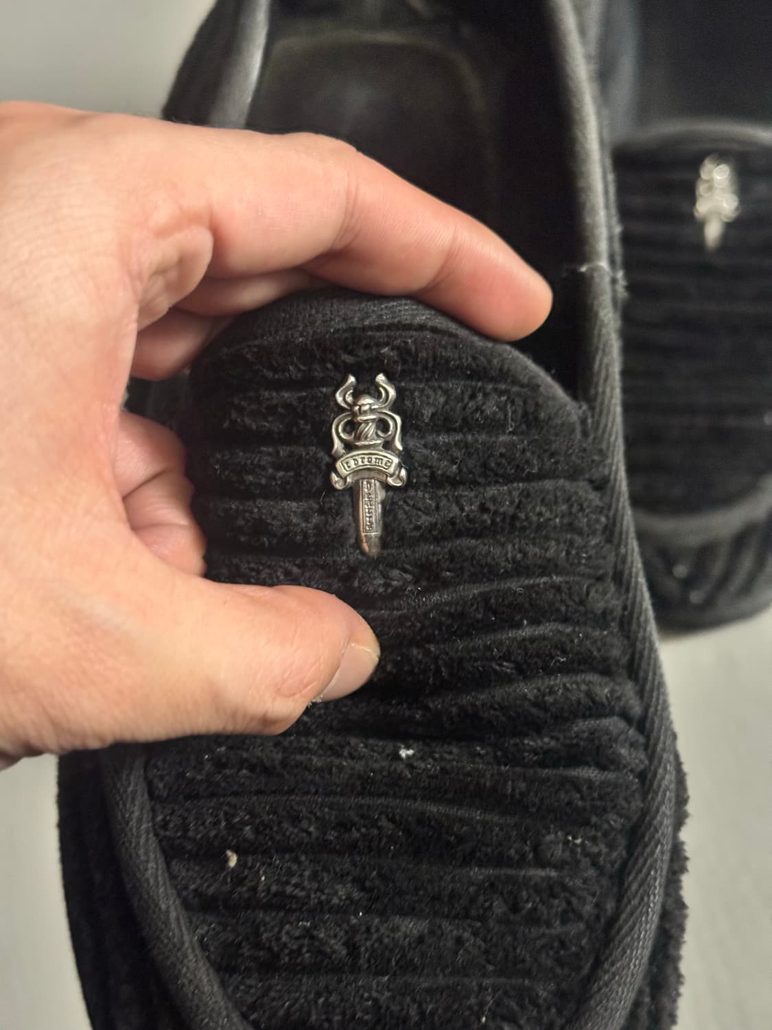 크롬하츠 코듀로이 슬리퍼 , 로퍼 상품이미지2