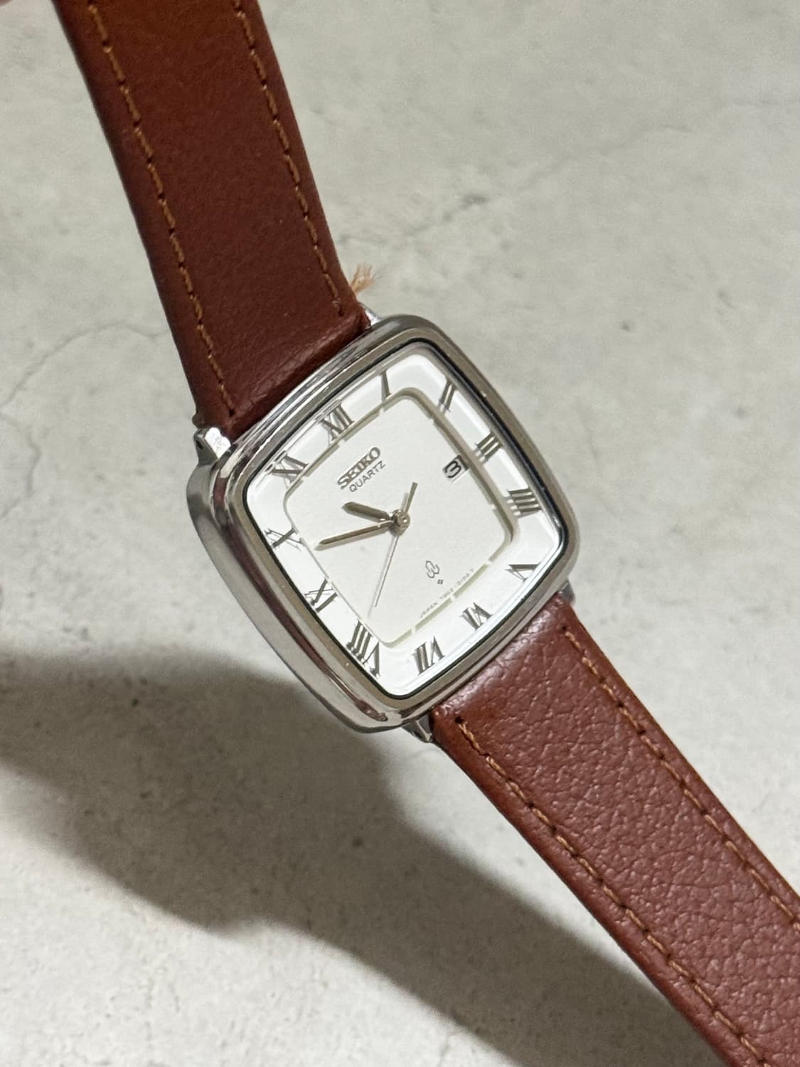 80s 빈티지 세이코 쿼츠 희귀 상품이미지5