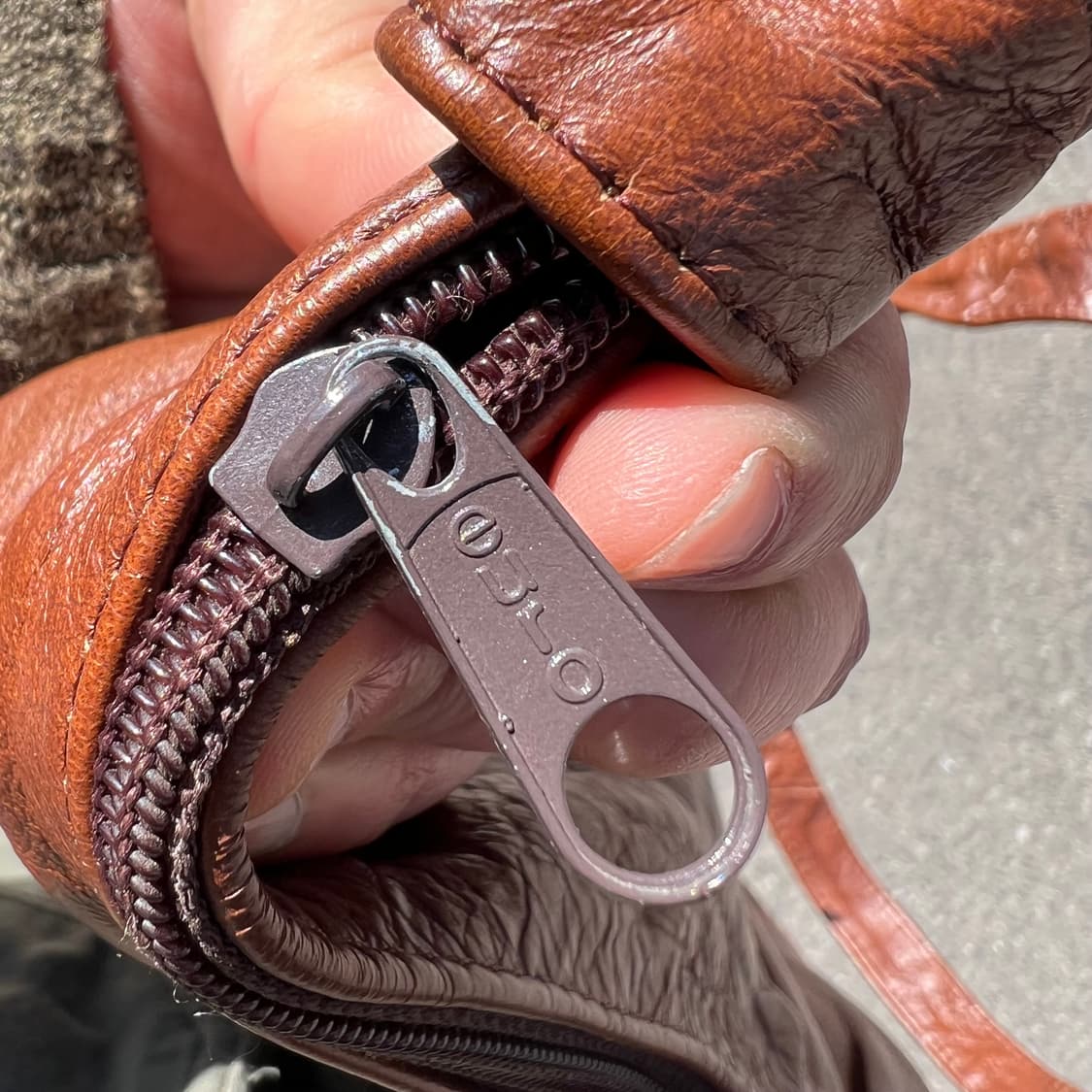 웨스턴 레더 프린지 백 상품이미지5