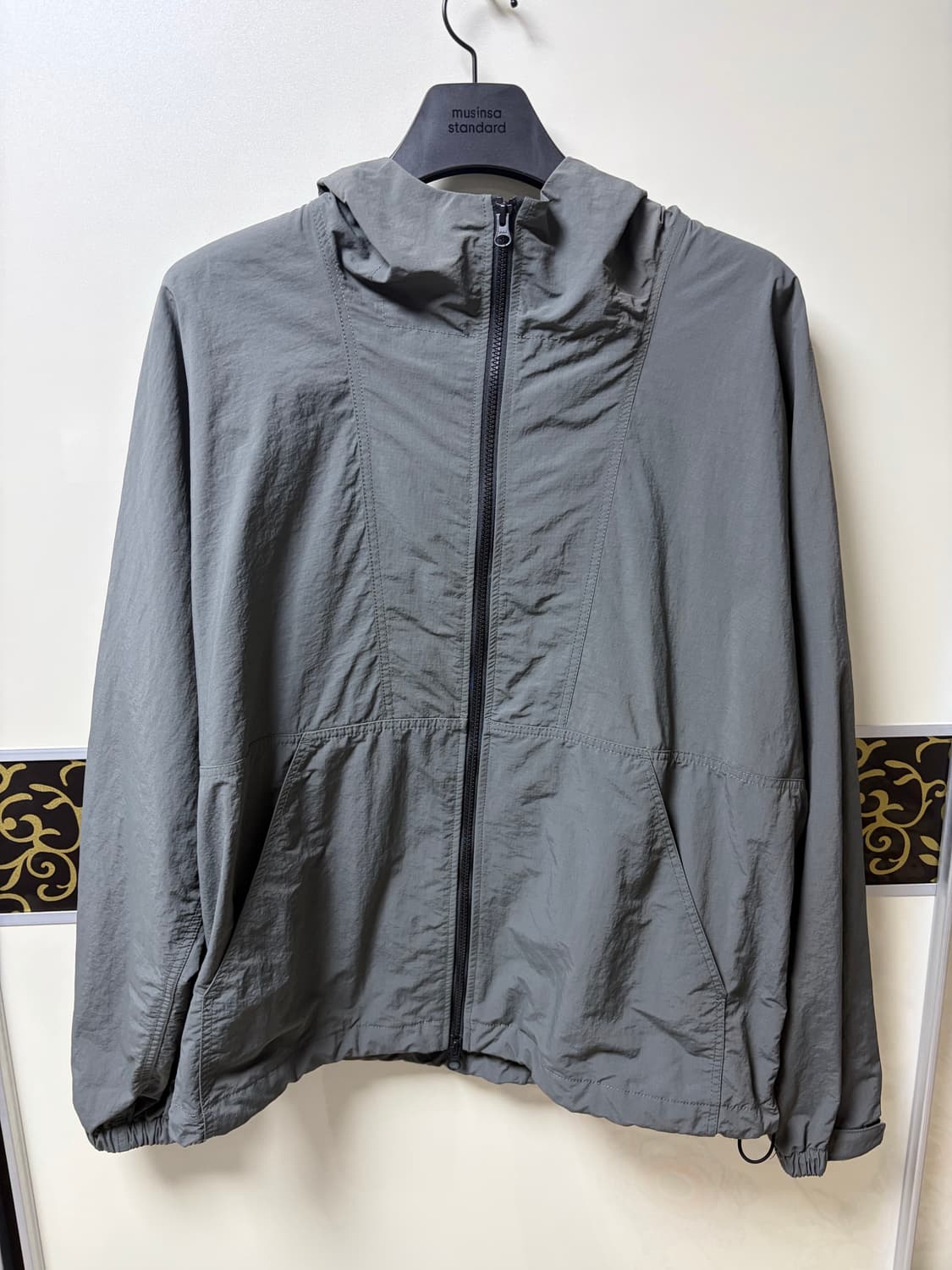 퍼스트플로어 쉘파카 차콜 48 상품이미지1