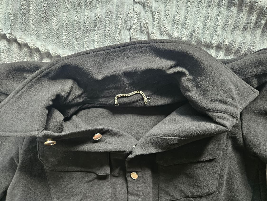 [L] CMMAWEAR 커마웨어 카타리나 몰스킨 오버 셔츠 자켓 상품이미지3