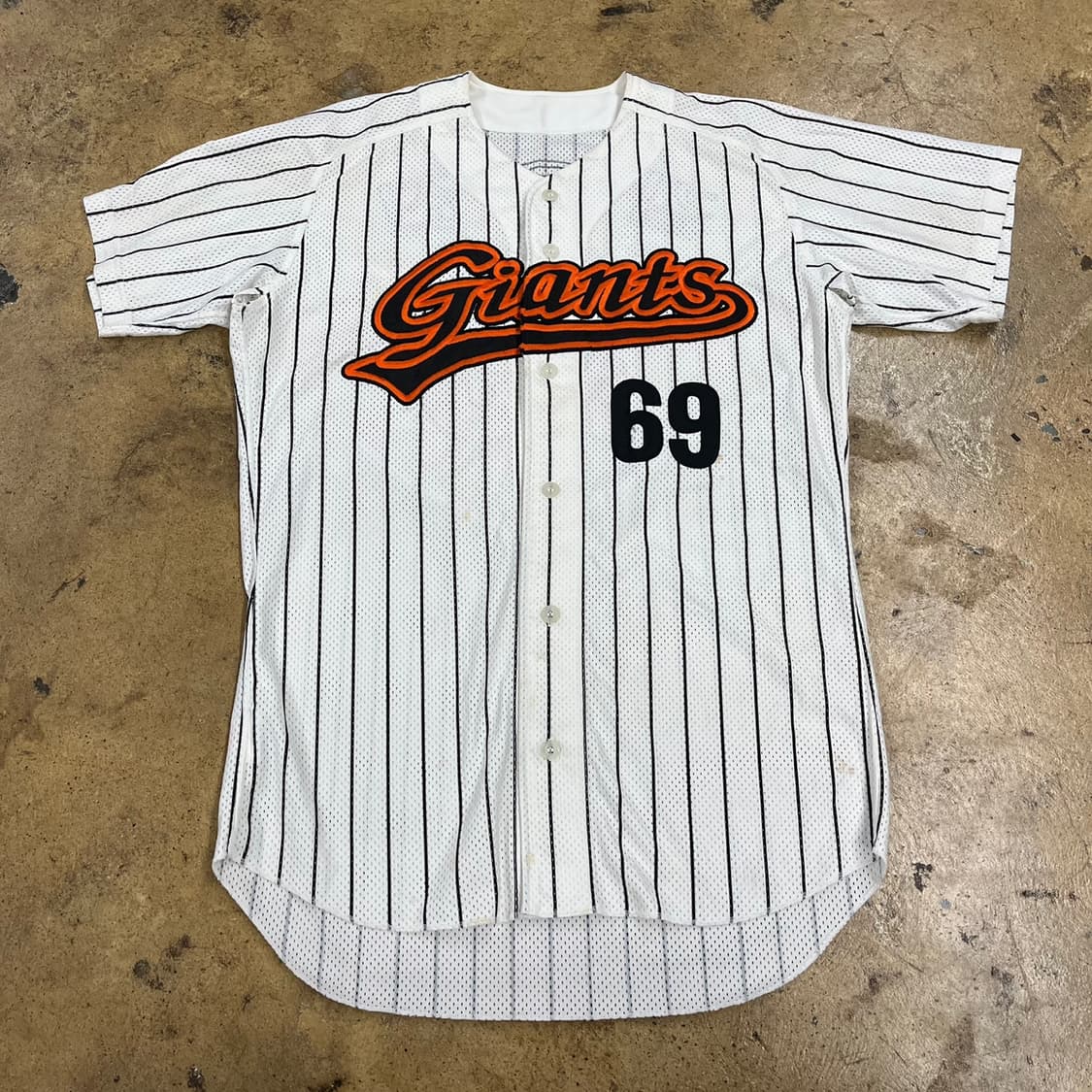 [OS] 샌프란시스코 자이언츠 스트라이프 야구 유니폼 김용진 b18 상품이미지2