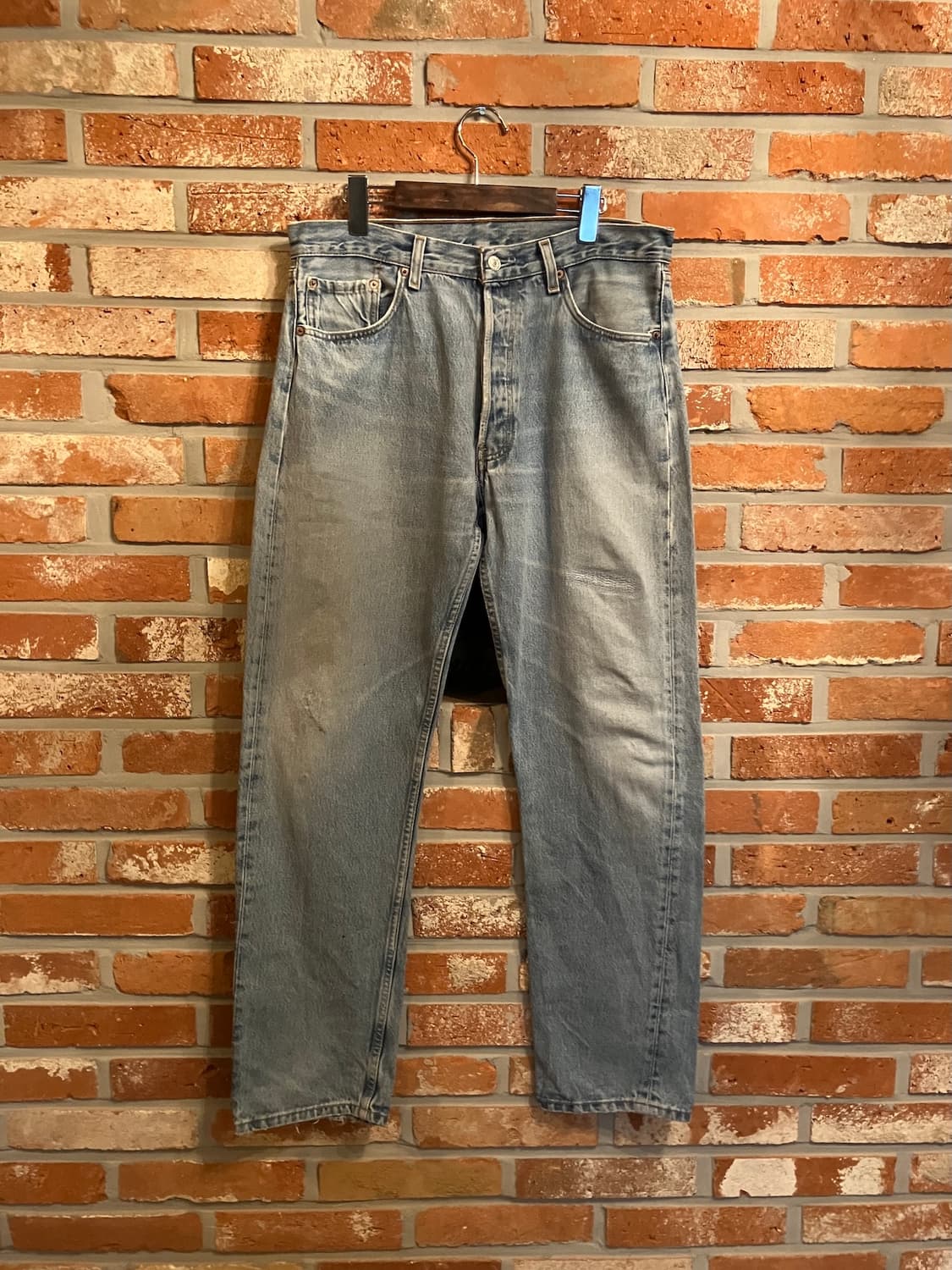 90s USA 빈티지 리바이스 501 데님 팬츠 상품이미지2