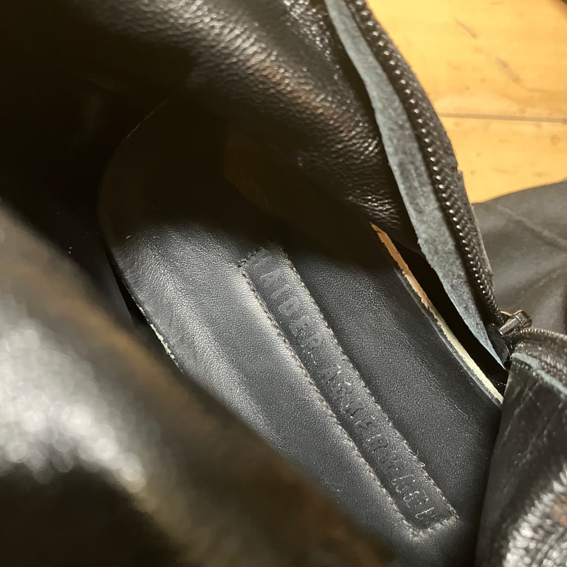 하이더 아커만 빈티지 롱노즈 코르셋 스퀘어 부츠 44 (275) 상품이미지7