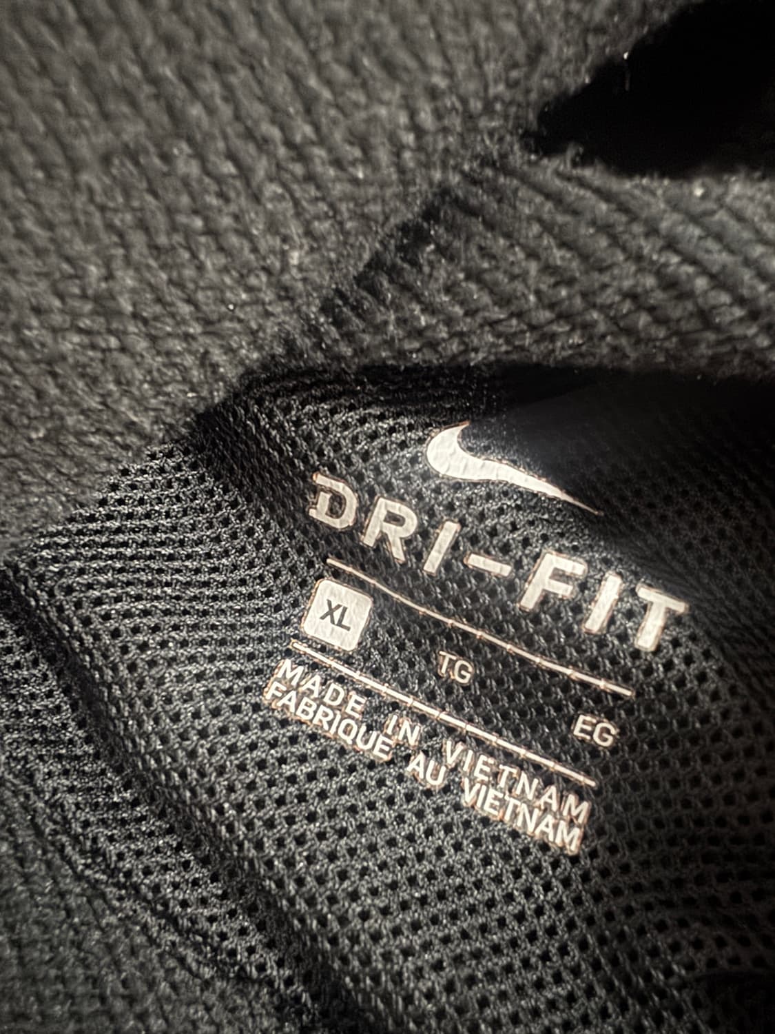 나이키 사이드 스펠로고 하이넥 기능성 후드티 L~XL 블랙 상품이미지3