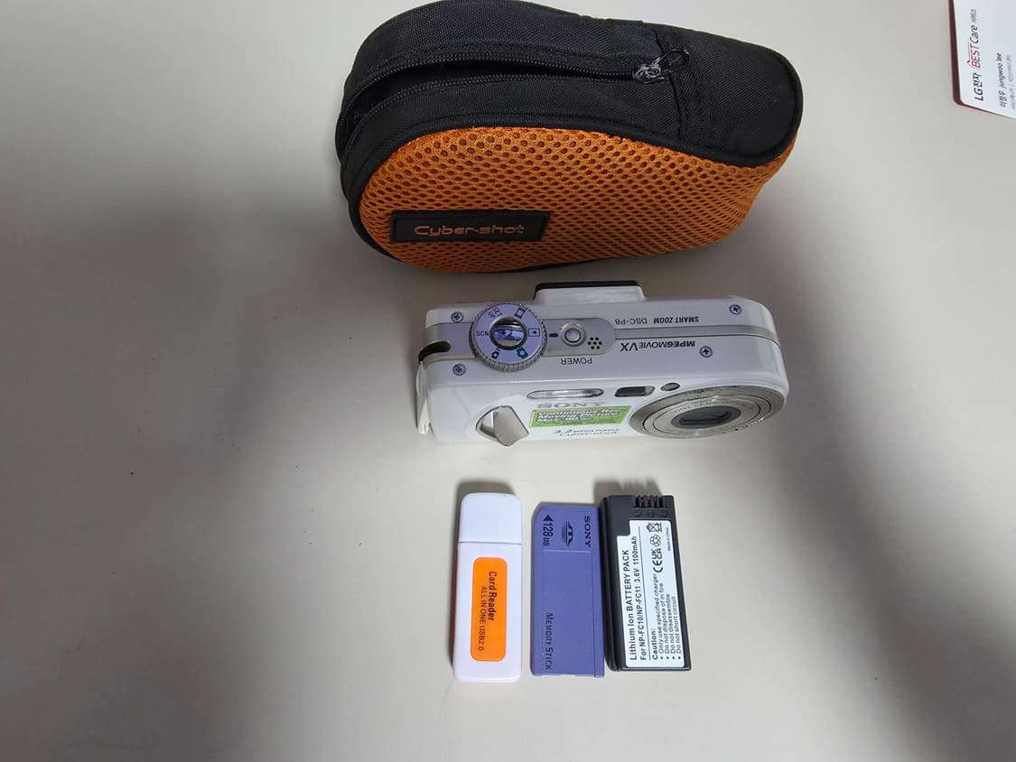 소니 사이버샷 DSC-T8 빈티지 디지털카메라 상품이미지9