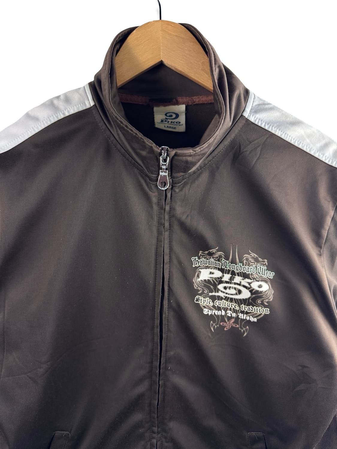 JPN PIKO 오리엔탈 프린팅 브라운져지2378 상품이미지3