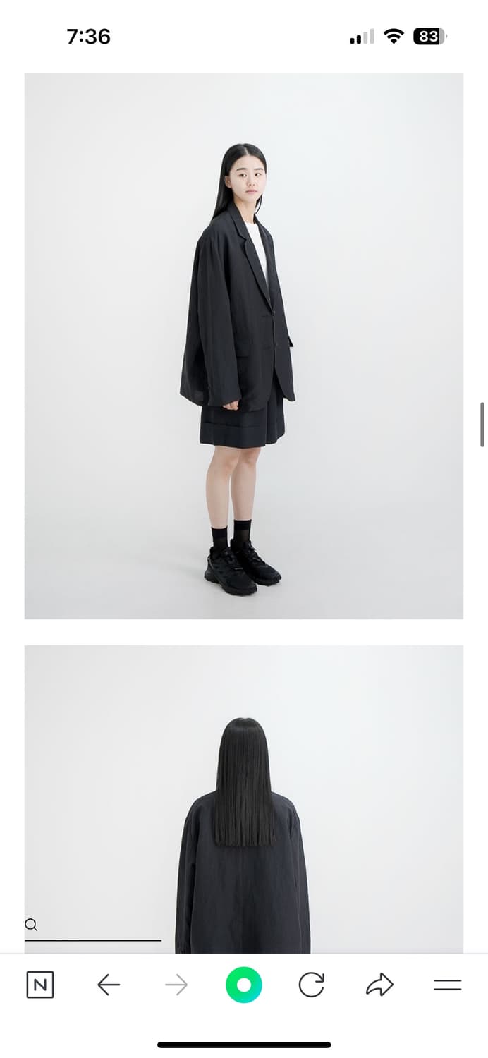 유노이아 로웰자켓 판매 상품이미지6