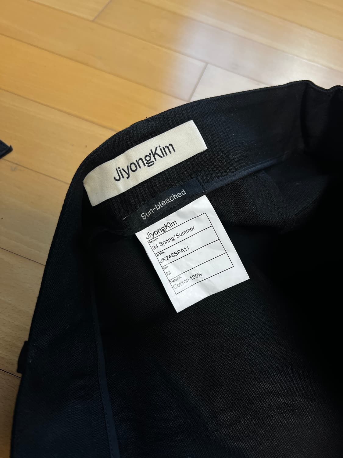 (M) jiyongkim 더블니 데님 24ss 상품이미지3