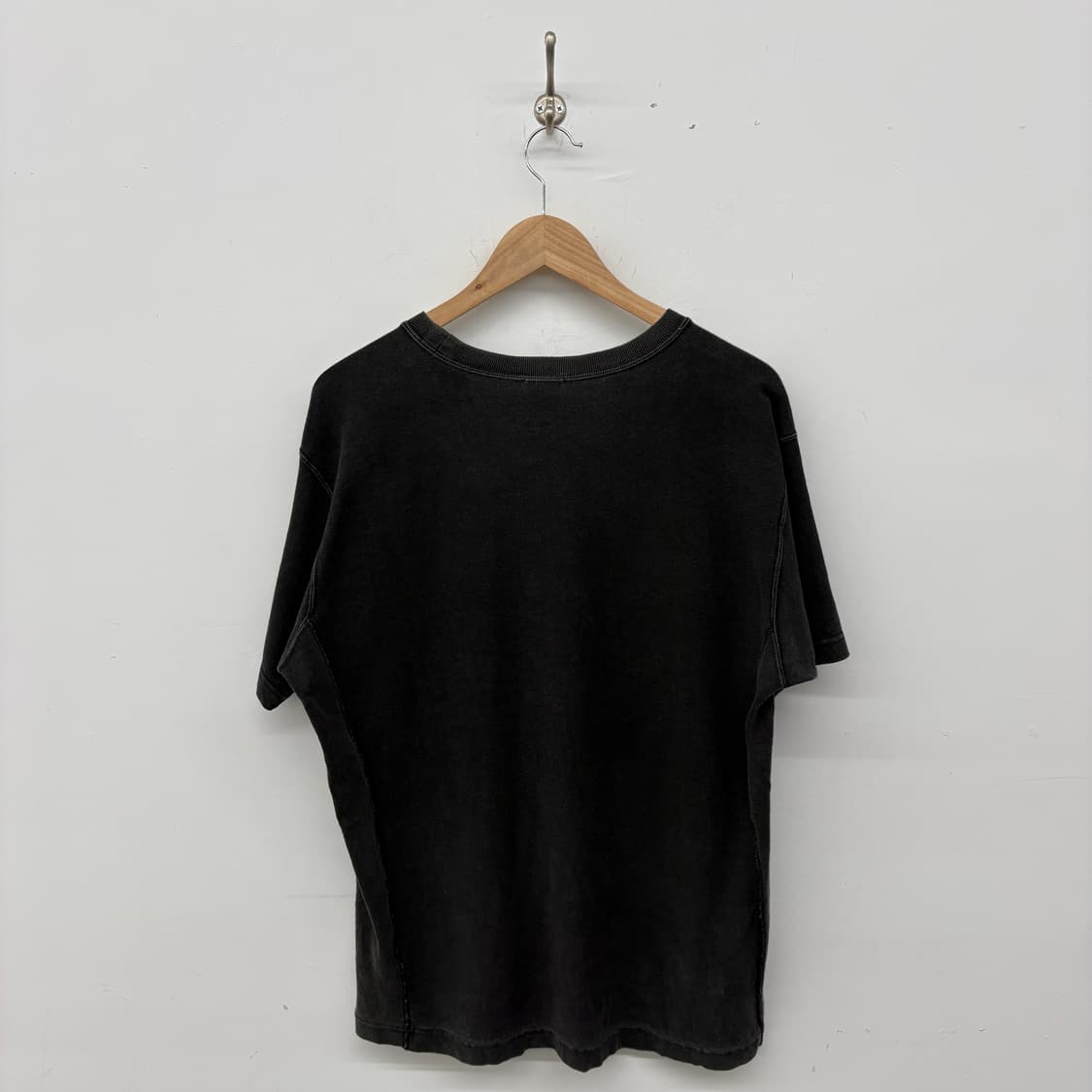 챔피온 피그먼트 차콜 반팔 티셔츠 남성XL 상품이미지5