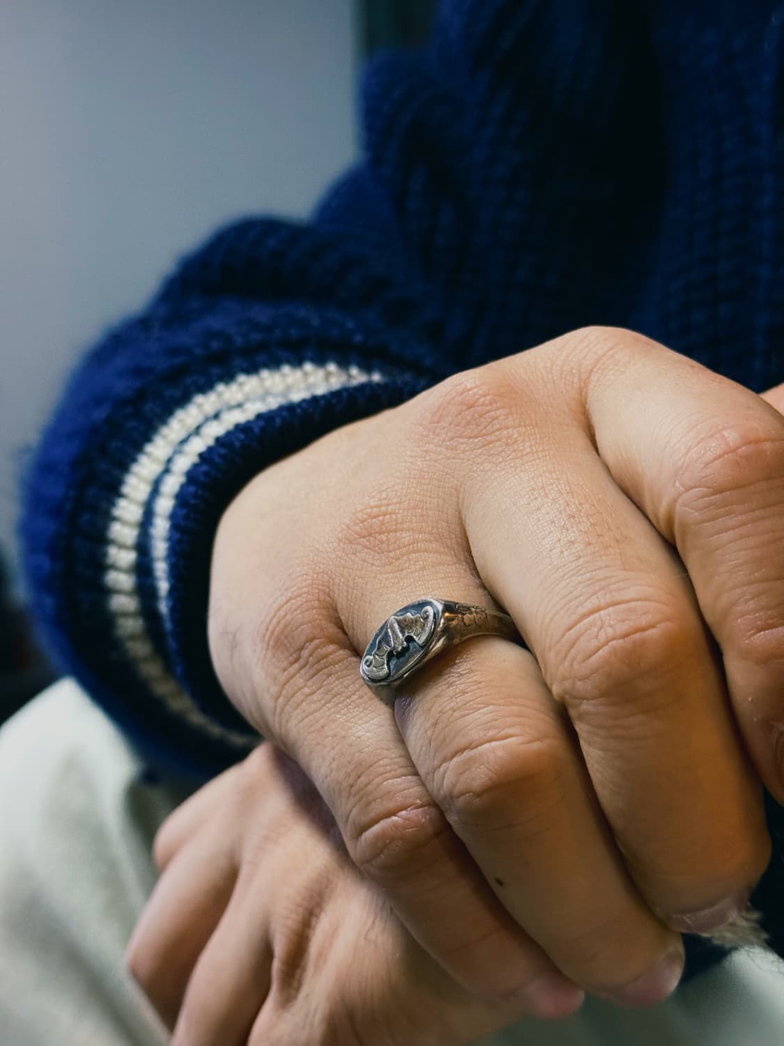 빈스가레지 x ATSA 박쥐패턴 링 상품이미지10