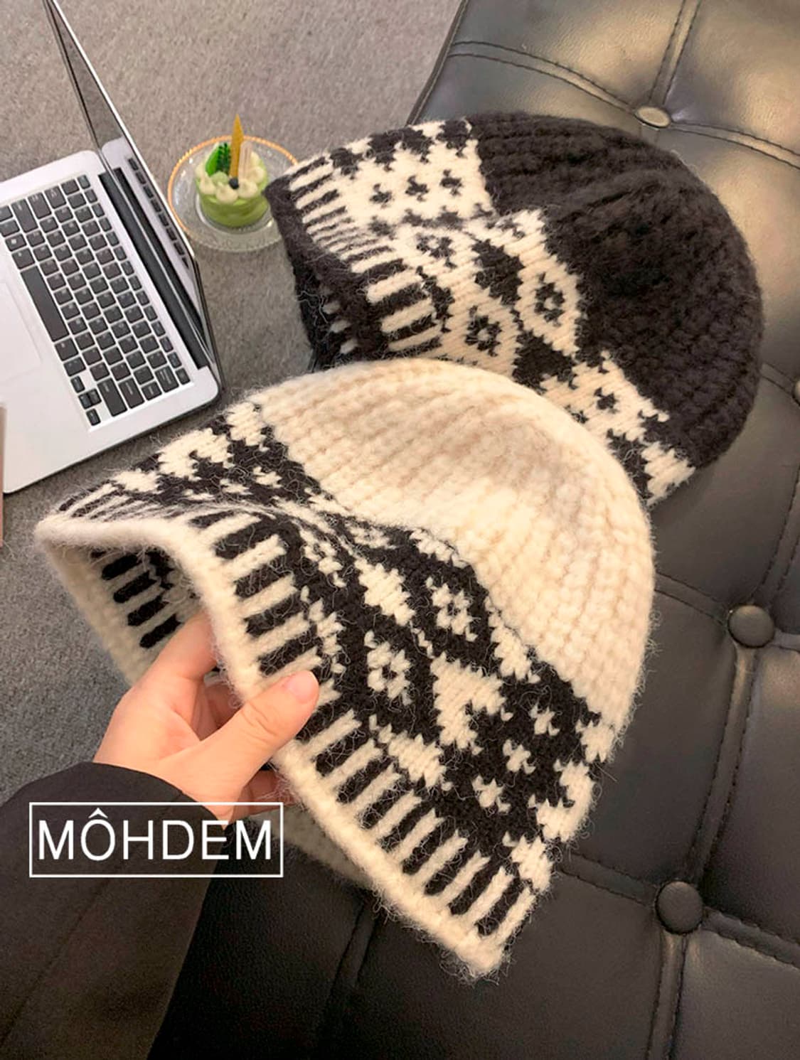 [Unisex] 노르딕 비니 모자 상품이미지4