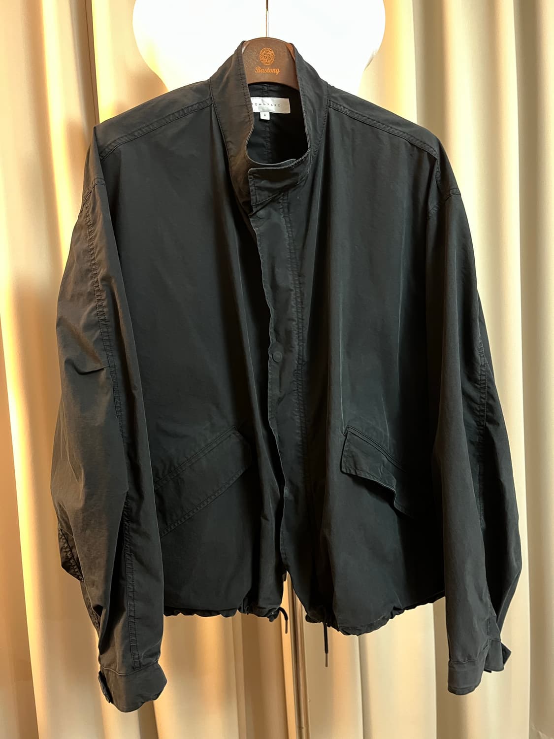 브라운야드 에센셜 숏 자켓 5 블랙 상품이미지1