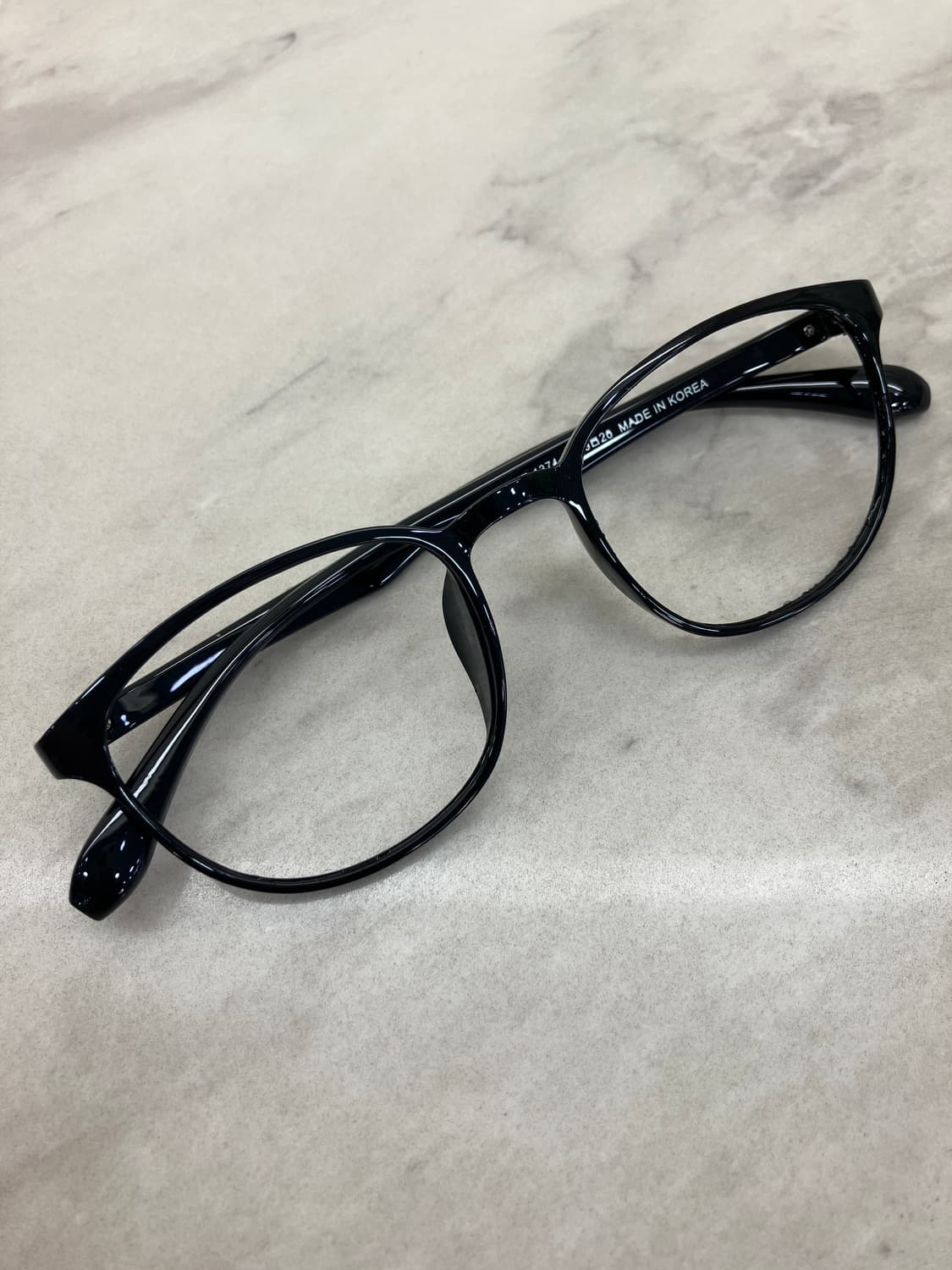 오앤씨 ONC 블랙 웰링턴 뿔테 안경 상품이미지1