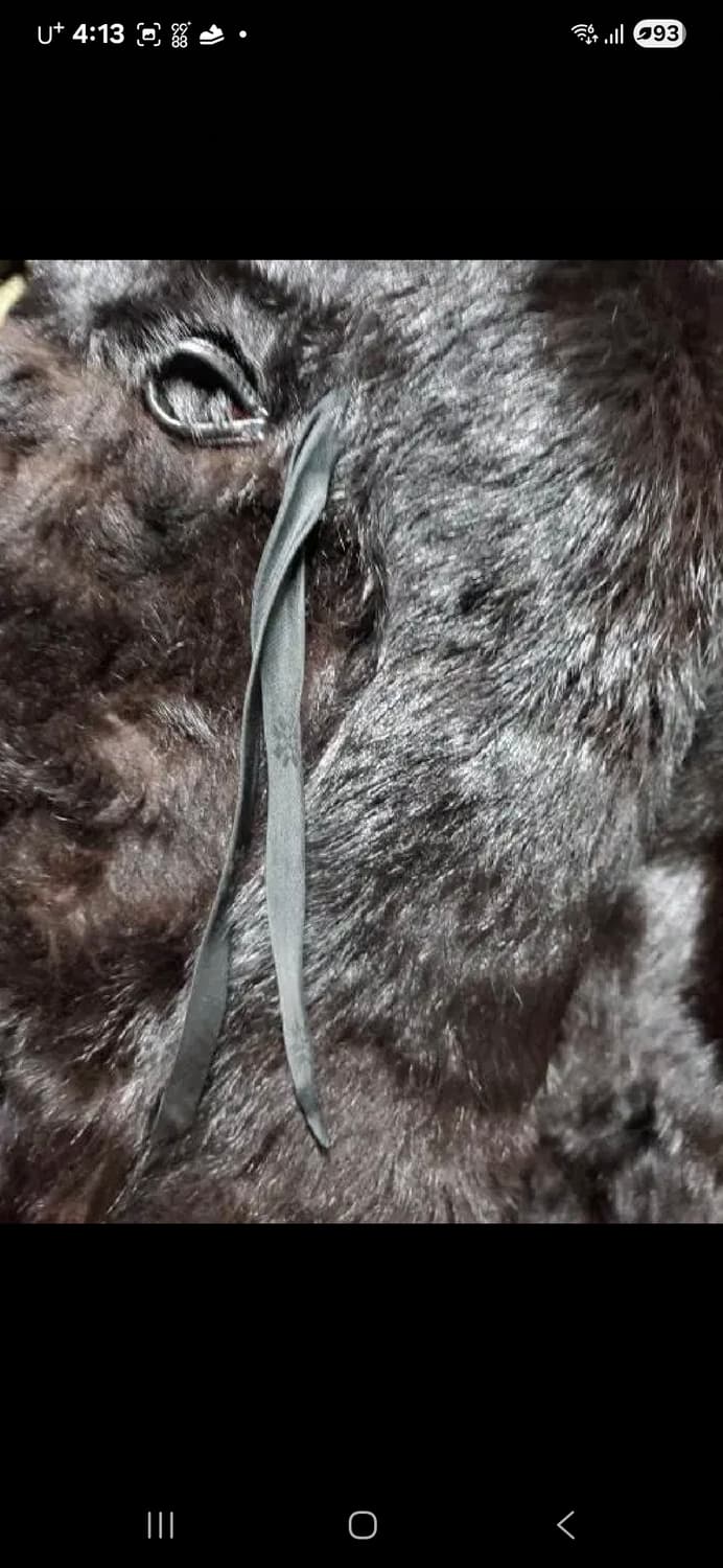 천연 양가죽 양털 여성 쉐어링 무스탕 상품이미지8