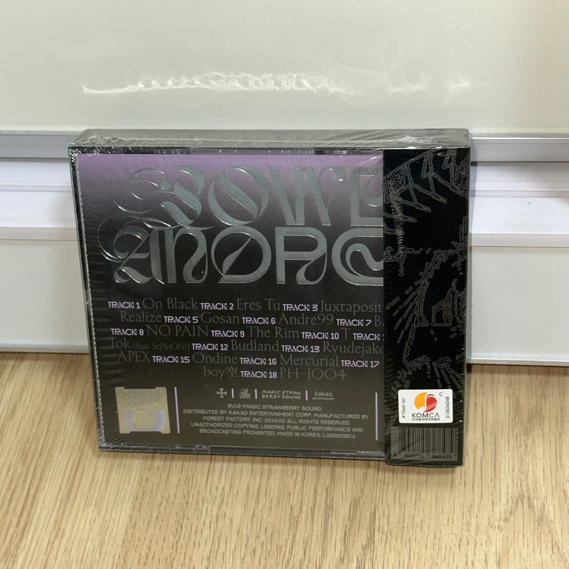 실리카겔 파앙구 power andre99 파워앙드레99 cd 미개봉 상품이미지2