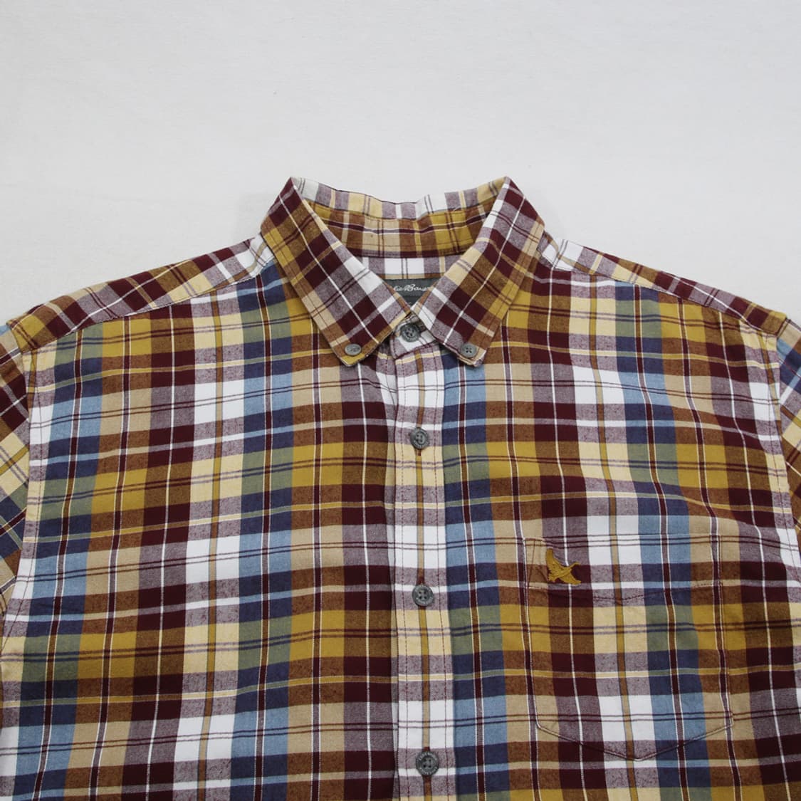 (착용컷) 에디바우어 체크 셔츠 (남성용 103) 상품이미지4