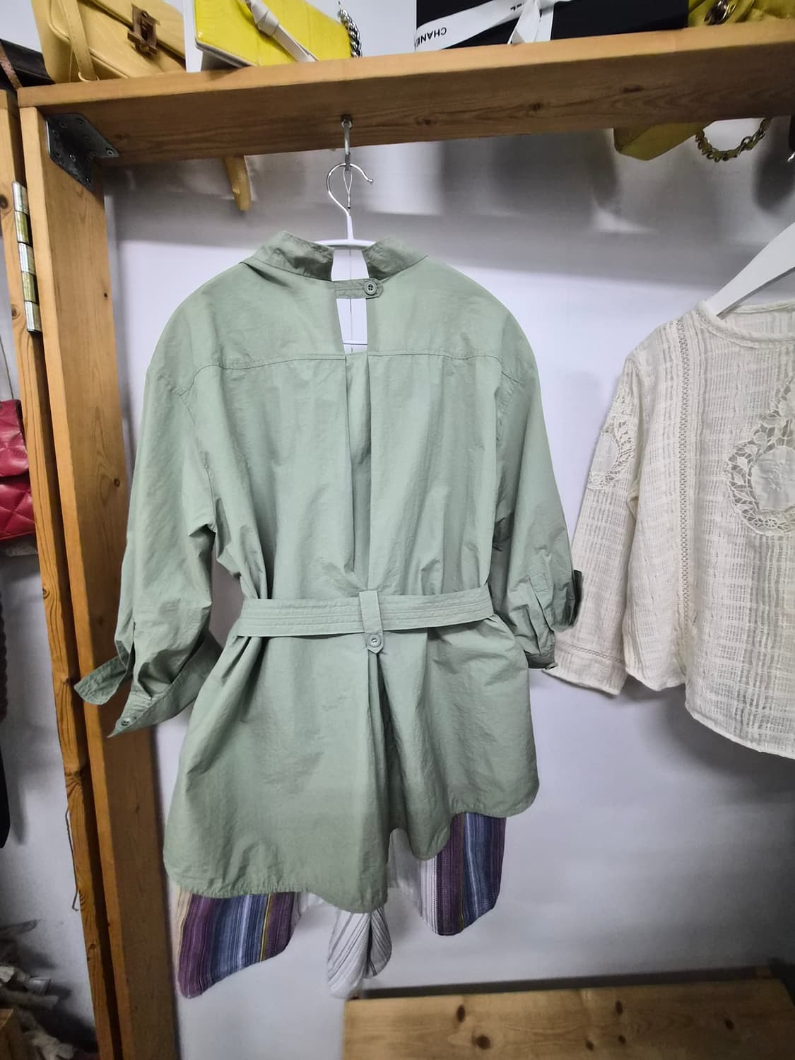 듀엘 바스락 숏 트렌치점퍼. 듀엘 코튼 반바지 상품이미지6